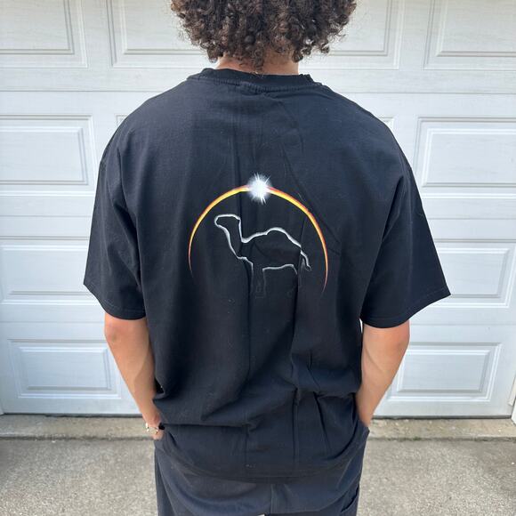 Vintage 90s Men's Camel Cigarettes Eclipse Pocket Tee Size XL - Picture 1 of 6